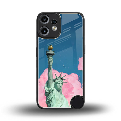 Dreamy Freedom back phone cover | glass case for cmf nothing phone 2 pro