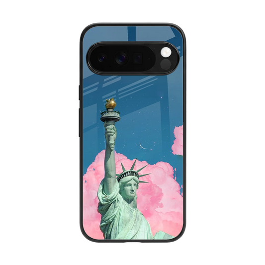 Dreamy Freedom back phone cover | glass case for google pixel 10 pro xl