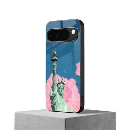 Dreamy Freedom google pixel 10 pro xl mobile cover | shockproof glass phone case