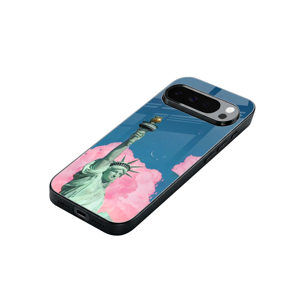 Dreamy Freedom stylish phone case for google pixel 10 pro xl | glossy glass and slim fit