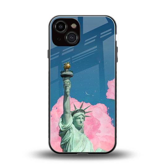 Dreamy Freedom back phone cover | glass case for iphone 13