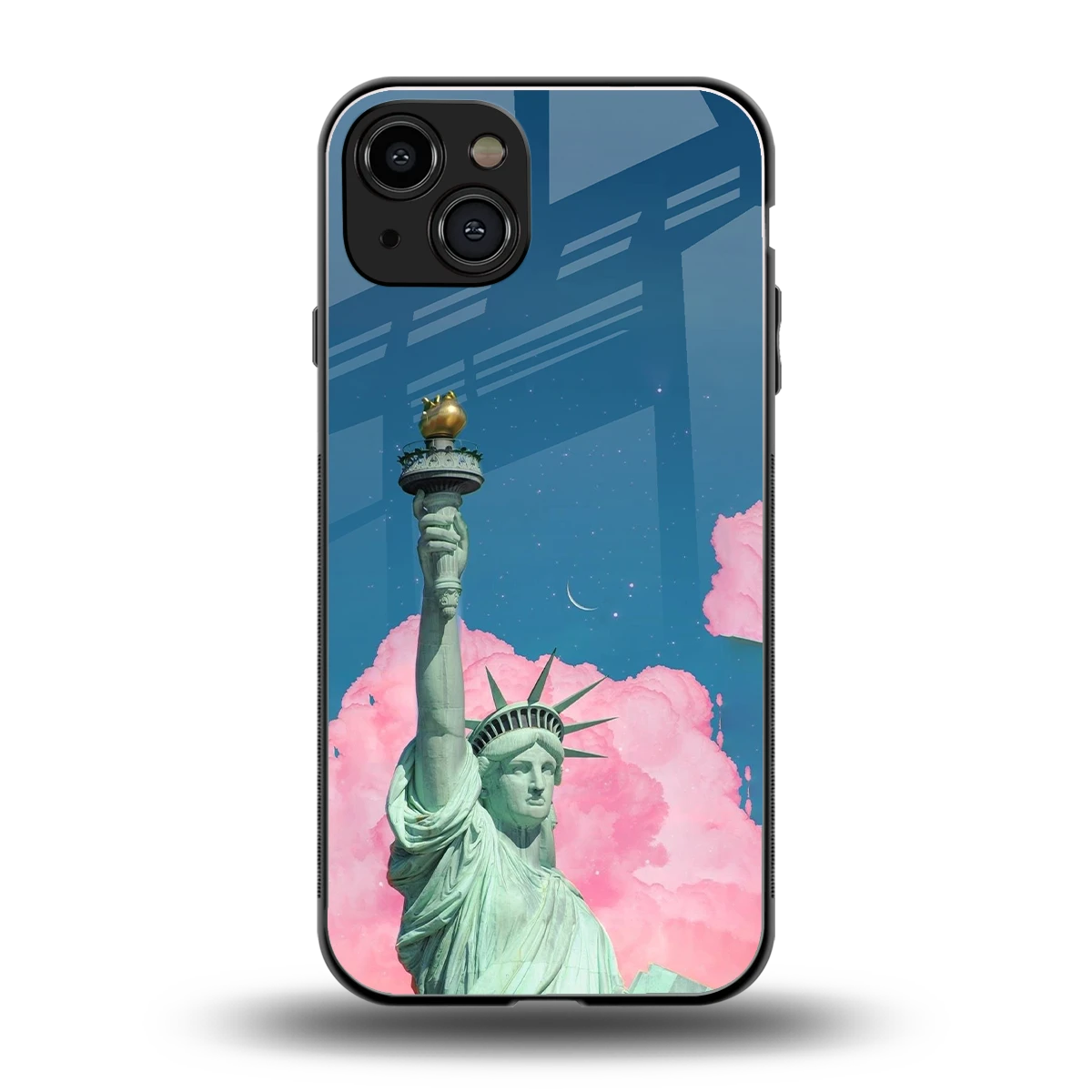Dreamy Freedom back phone cover | glass case for iphone 15