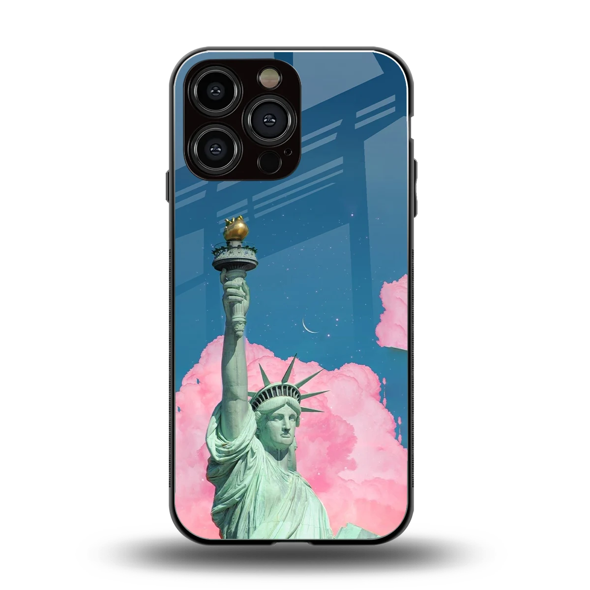 Dreamy Freedom back phone cover | glass case for iphone 16 pro max