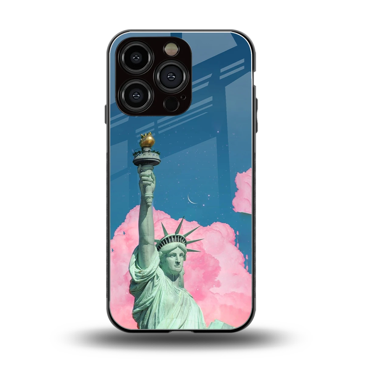 Dreamy Freedom back phone cover | glass case for iphone 16 pro