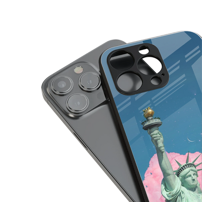 Dreamy Freedom stylish phone case for iPhone 16 | glossy glass and slim fit