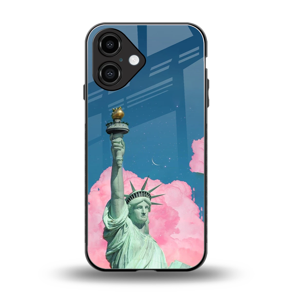 Dreamy Freedom back phone cover | glass case for iphone 16