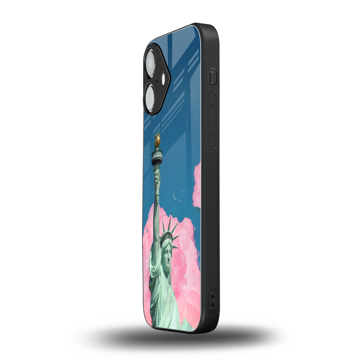 Dreamy Freedom iPhone 16 mobile cover | shockproof glass phone case