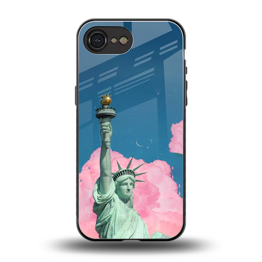 Dreamy Freedom back phone cover | glass case for iphone 17e
