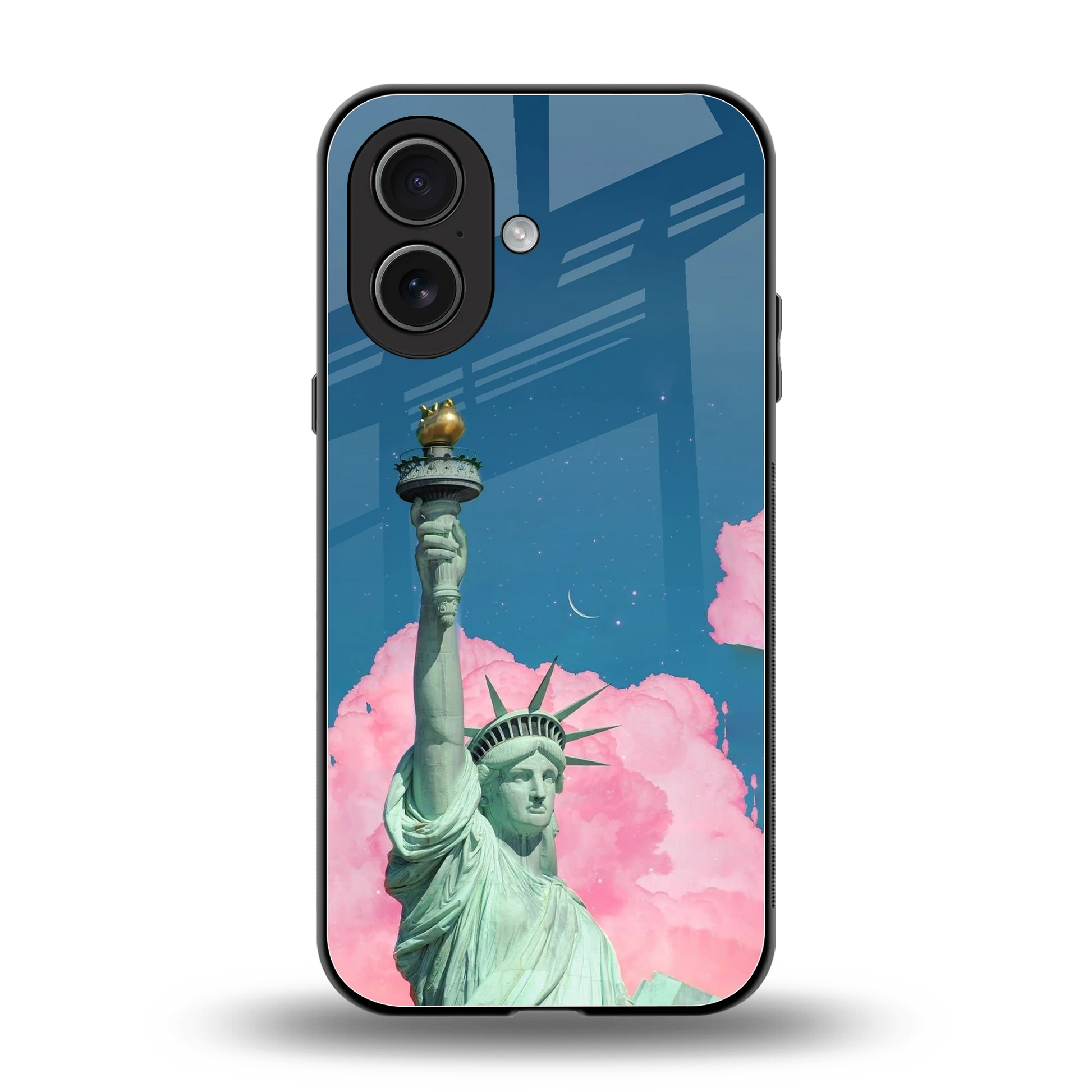 Dreamy Freedom back phone cover | glass case for iphone 17