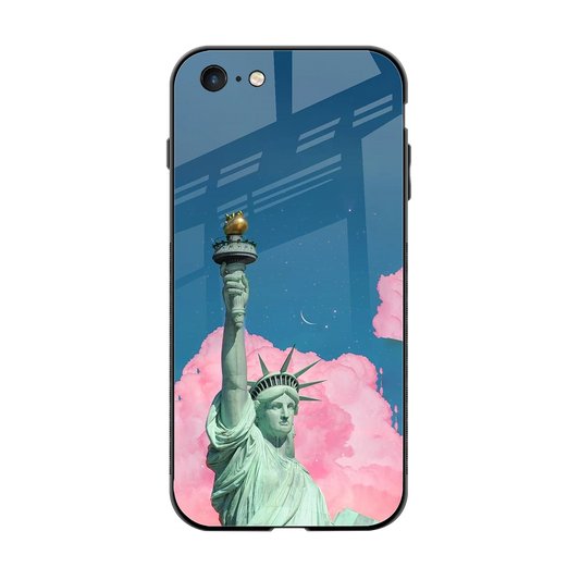 Dreamy Freedom back phone cover | glass case for iphone 6