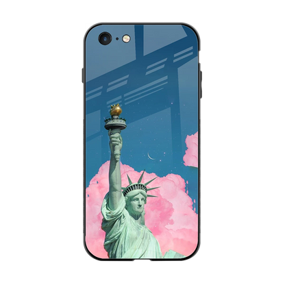 Dreamy Freedom back phone cover | glass case for iphone 6s plus