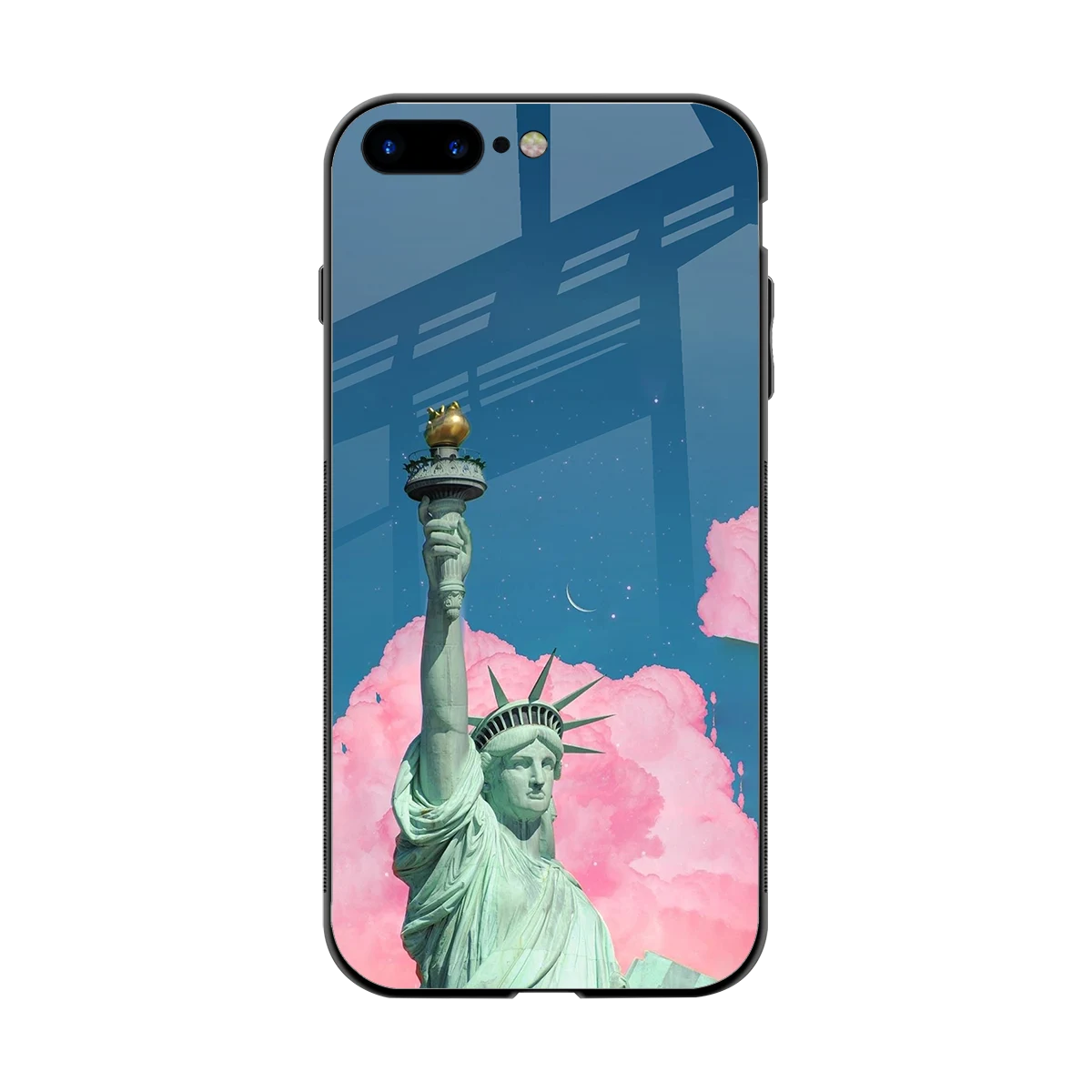 Dreamy Freedom back phone cover | glass case for iphone 7 plus
