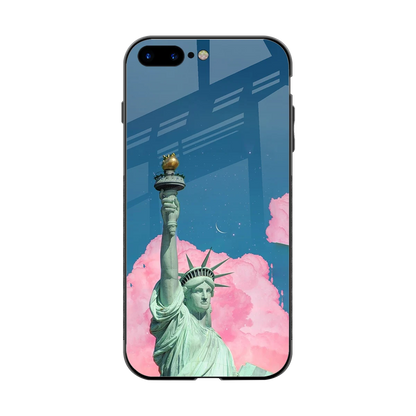 Dreamy Freedom back phone cover | glass case for iphone 8 plus