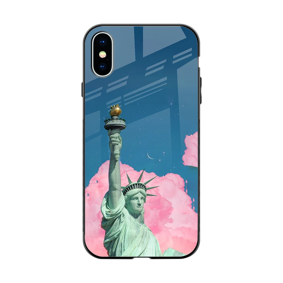 Dreamy Freedom back phone cover | glass case for iphone xs