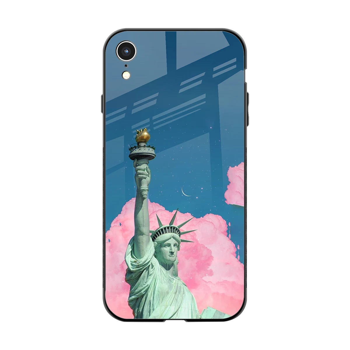 Dreamy Freedom back phone cover | glass case for iphone xr