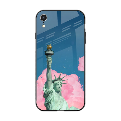 Dreamy Freedom back phone cover | glass case for iphone xr