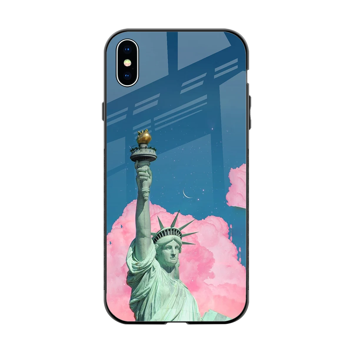 Dreamy Freedom back phone cover | glass case for iphone xs max