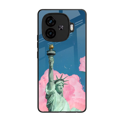 Dreamy Freedom back phone cover | glass case for iqoo neo 10r 5g