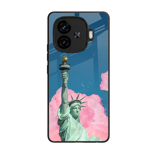 Dreamy Freedom back phone cover | glass case for iqoo neo 10r 5g