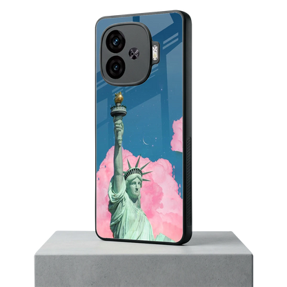 Dreamy Freedom iqoo neo 10r 5g mobile cover | shockproof glass phone case