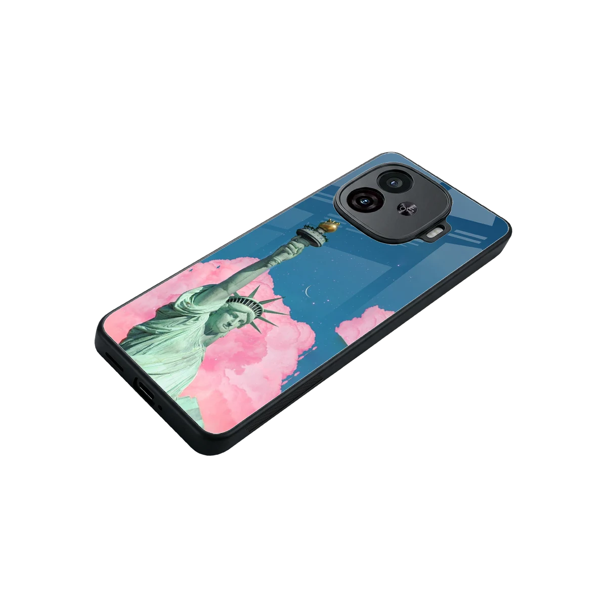 Dreamy Freedom stylish phone case for iqoo neo 10r 5g | glossy glass and slim fit