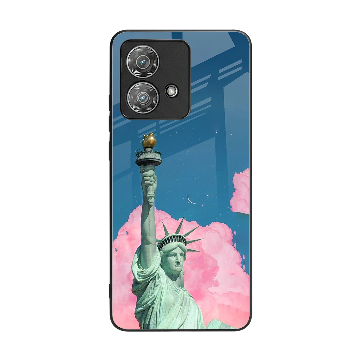 Dreamy Freedom back phone cover | glass case for motorola edge 40 neo 5g