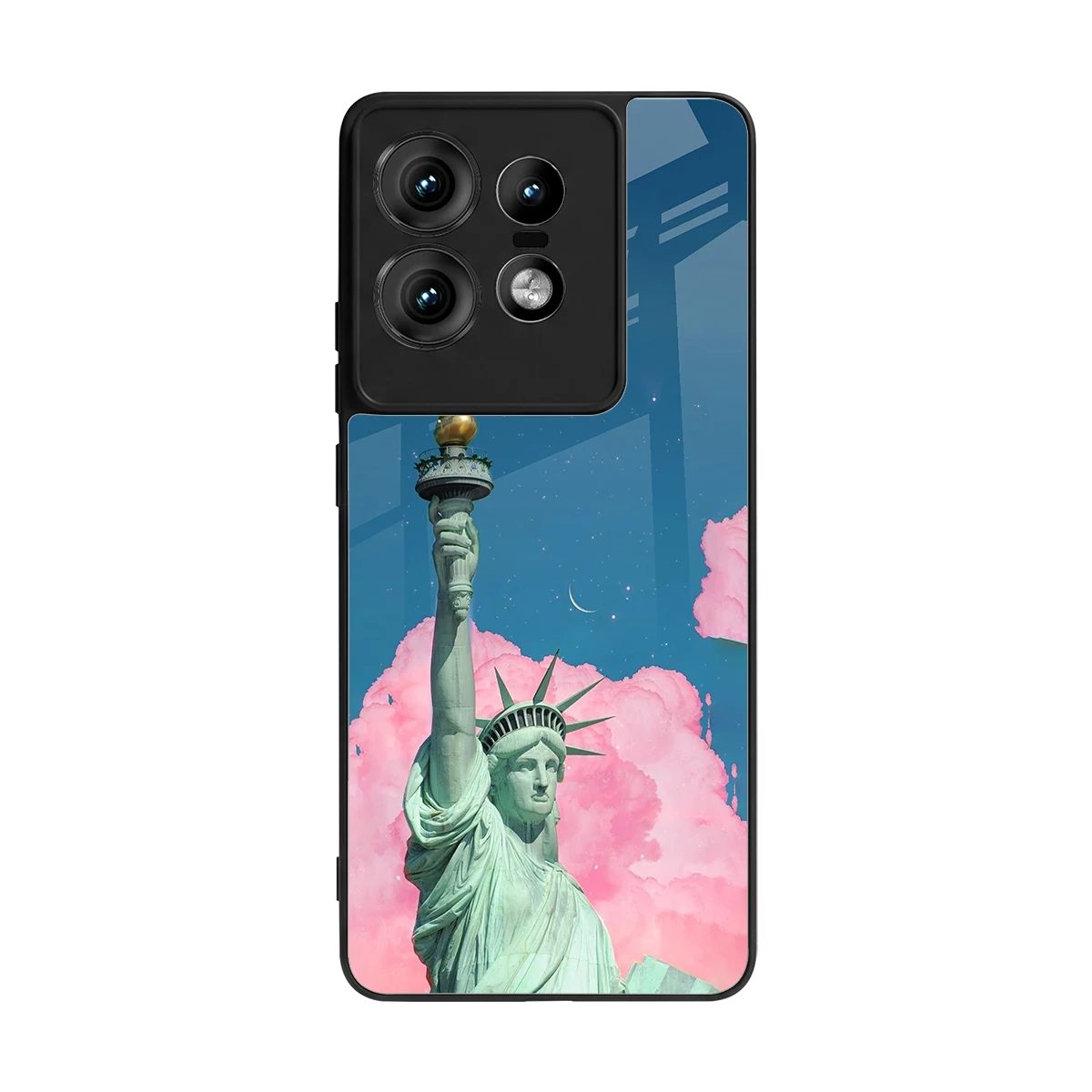 Dreamy Freedom back phone cover | glass case for motorola edge 50 pro