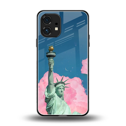 Dreamy Freedom back phone cover | glass case for nothing phone 1