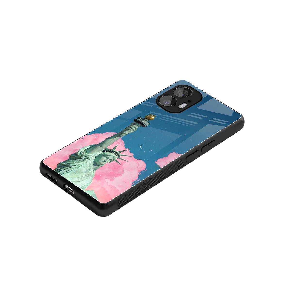 Dreamy Freedom stylish phone case for nothing phone 2 | glossy glass and slim fit