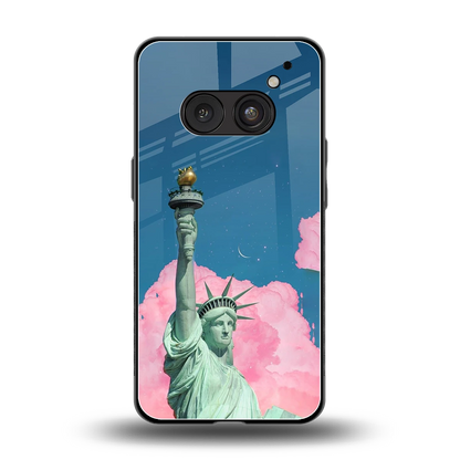 Dreamy Freedom back phone cover | glass case for nothing phone 2a