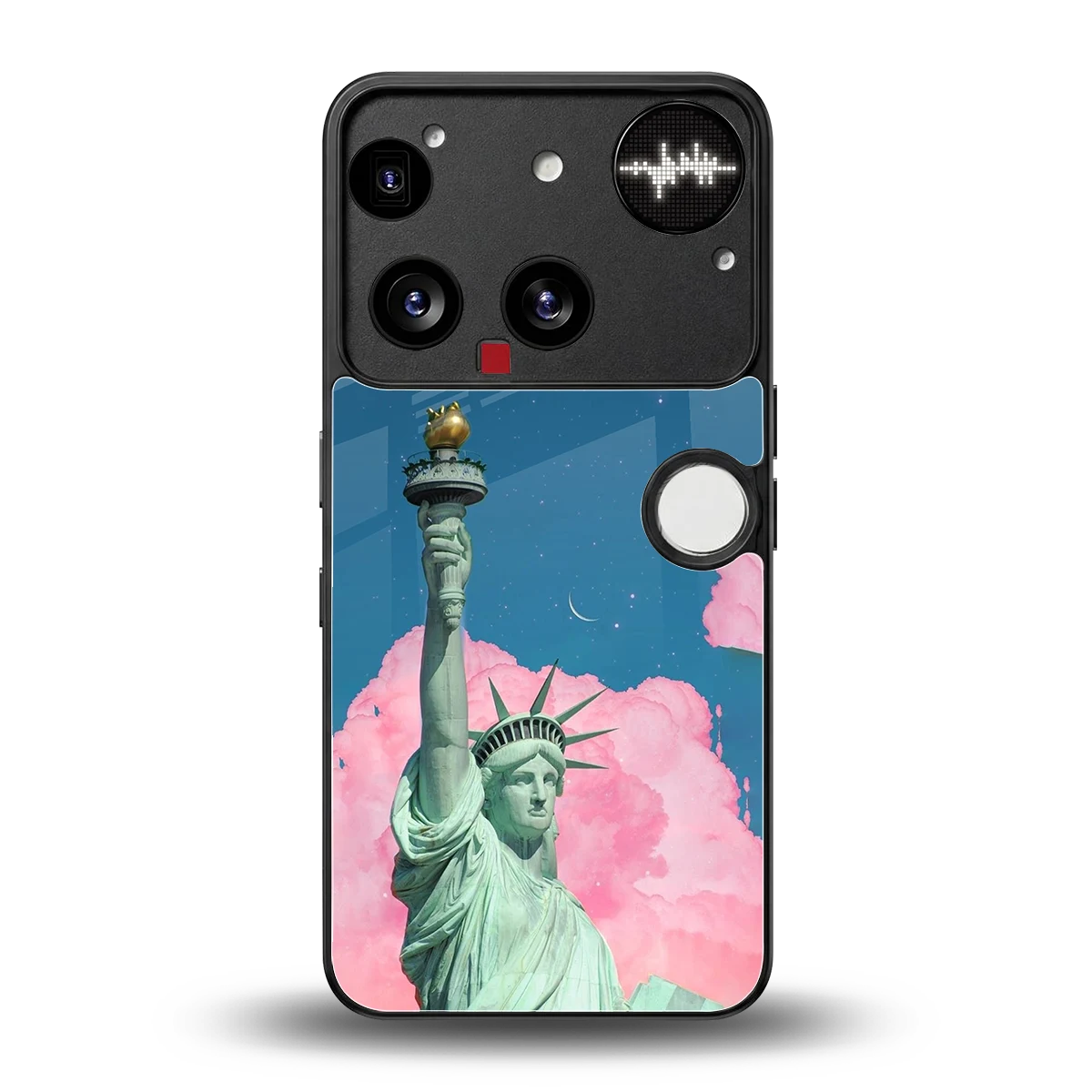 Dreamy Freedom back phone cover | glass case for nothing phone 3