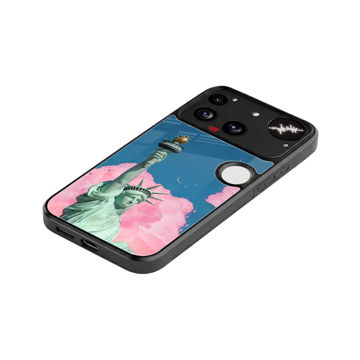 Dreamy Freedom stylish phone case for nothing phone 3 | glossy glass and slim fit