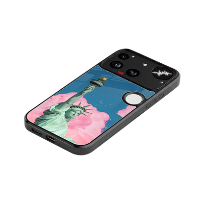 Dreamy Freedom stylish phone case for nothing phone 3 | glossy glass and slim fit