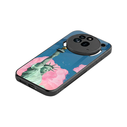 Dreamy Freedom stylish phone case for nothing phone 3a pro | glossy glass and slim fit
