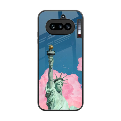 Dreamy Freedom back phone cover | glass case for nothing phone 4a