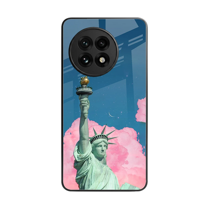 Dreamy Freedom back phone cover | glass case for oneplus 13r