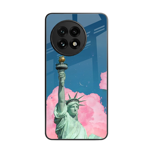 Dreamy Freedom back phone cover | glass case for oneplus 13r