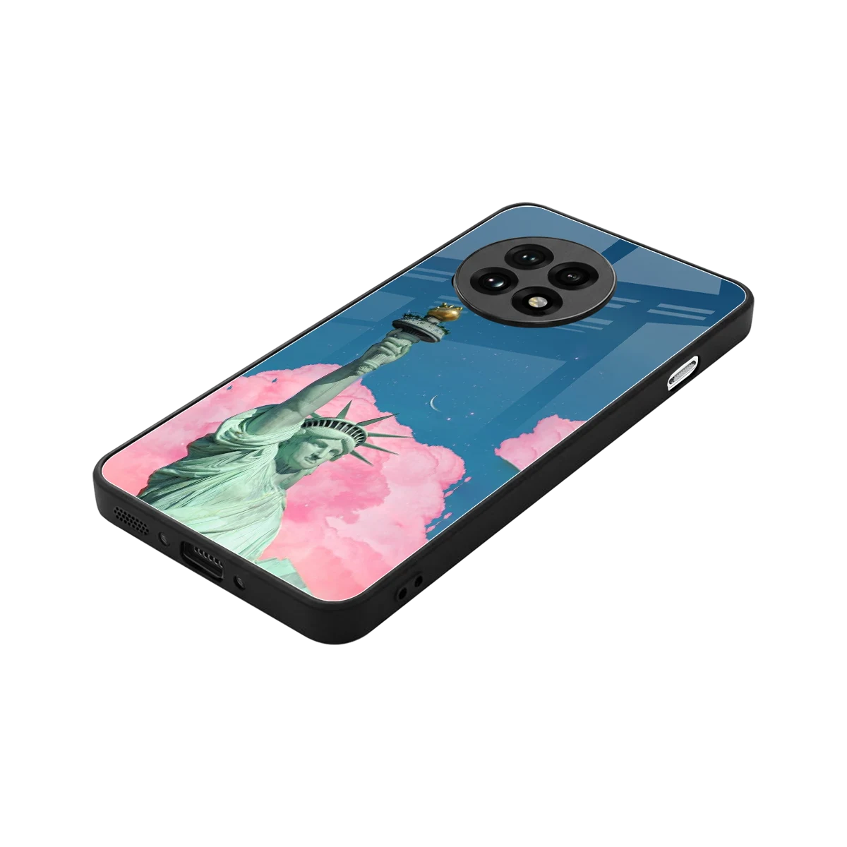Dreamy Freedom stylish phone case for oneplus 13r | glossy glass and slim fit