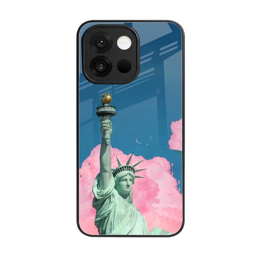 Dreamy Freedom back phone cover | glass case for oneplus 13s