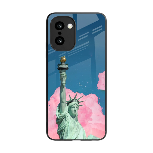 Dreamy Freedom back phone cover | glass case for oneplus 15r