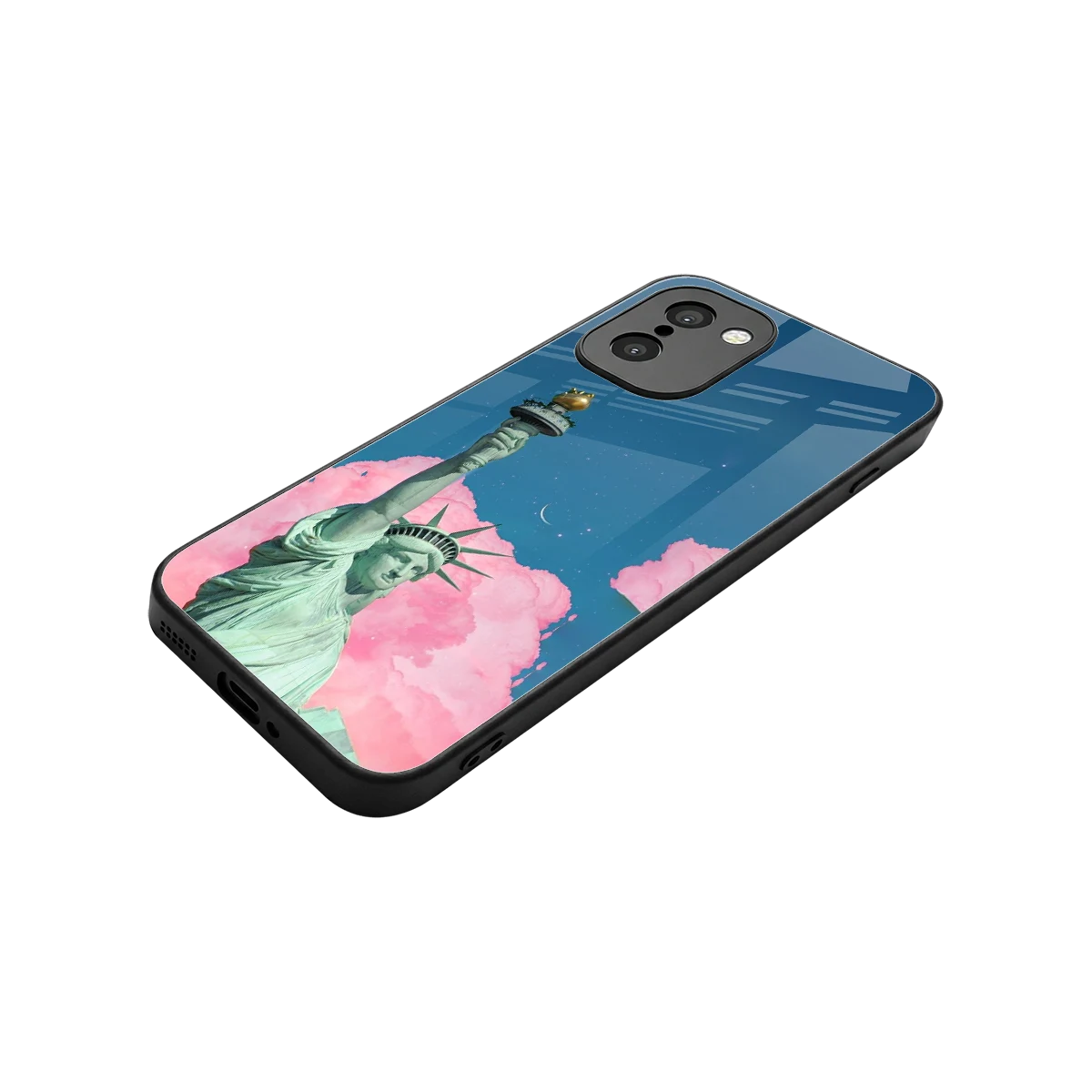 Dreamy Freedom stylish phone case for oneplus 15r | glossy glass and slim fit