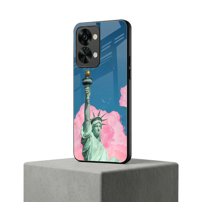Dreamy Freedom oneplus nord 2t mobile cover | shockproof glass phone case