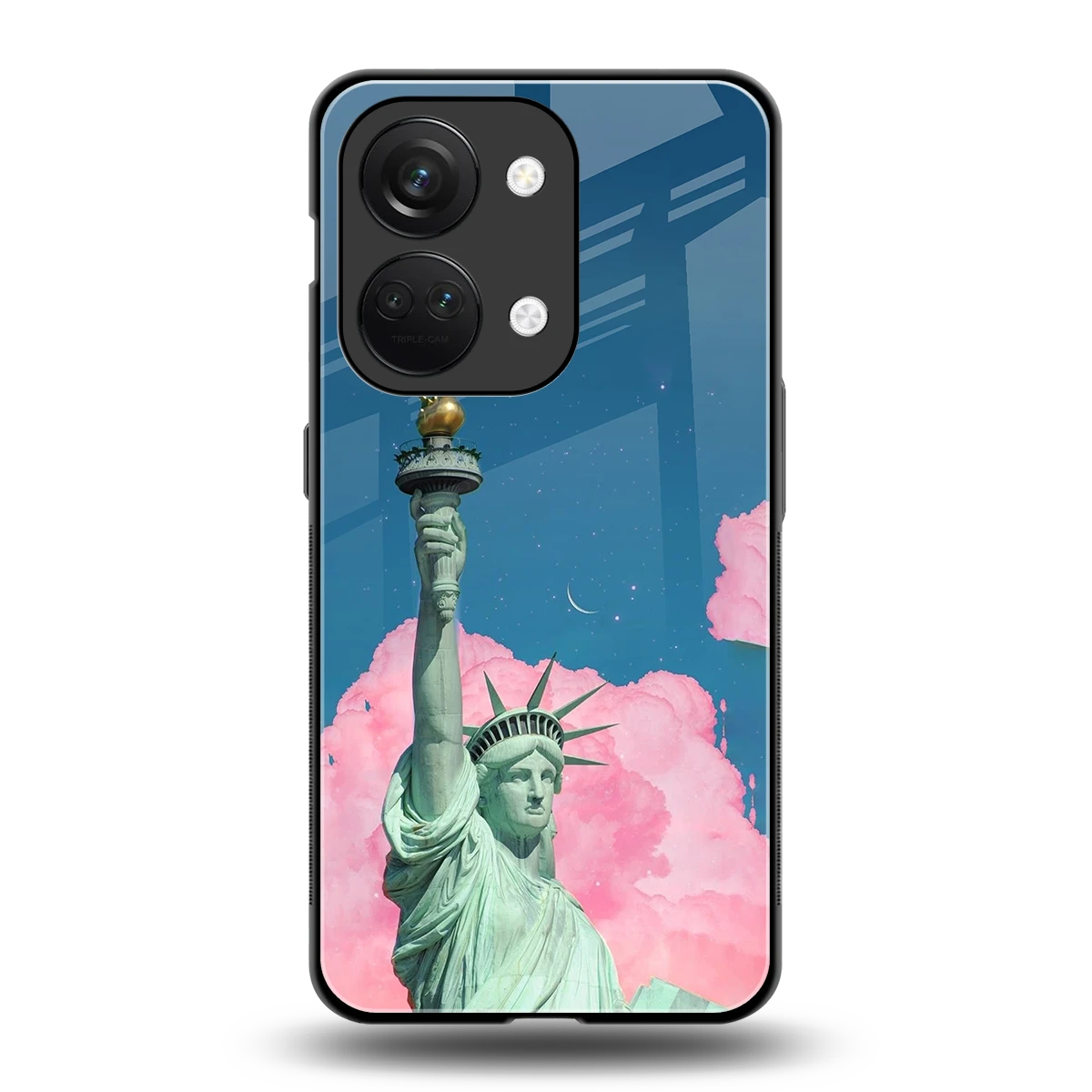 Dreamy Freedom back phone cover | glass case for oneplus nord 3