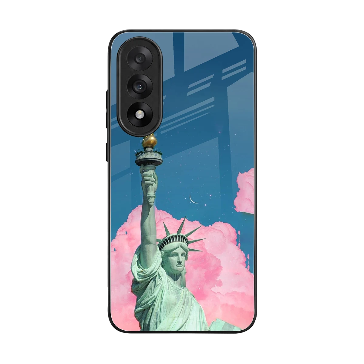 Dreamy Freedom back phone cover | glass case for oneplus nord 5
