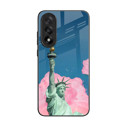 Dreamy Freedom back phone cover | glass case for oneplus nord 5