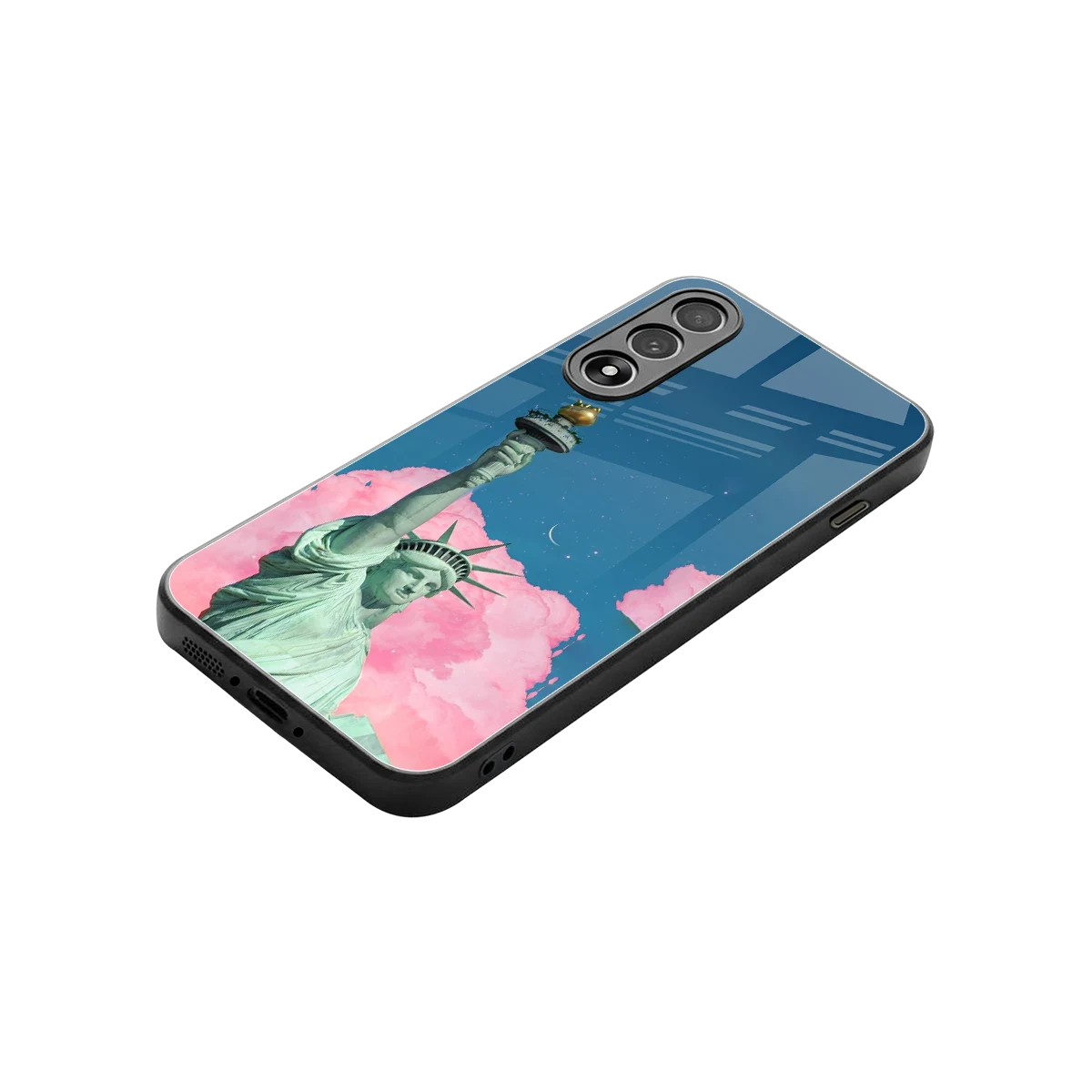 Dreamy Freedom stylish phone case for oneplus nord 5 | glossy glass and slim fit