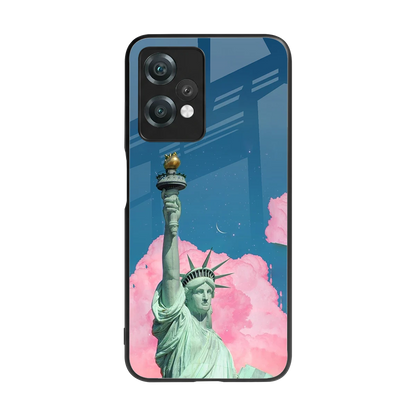 Dreamy Freedom back phone cover | glass case for oneplus nord ce 2 lite