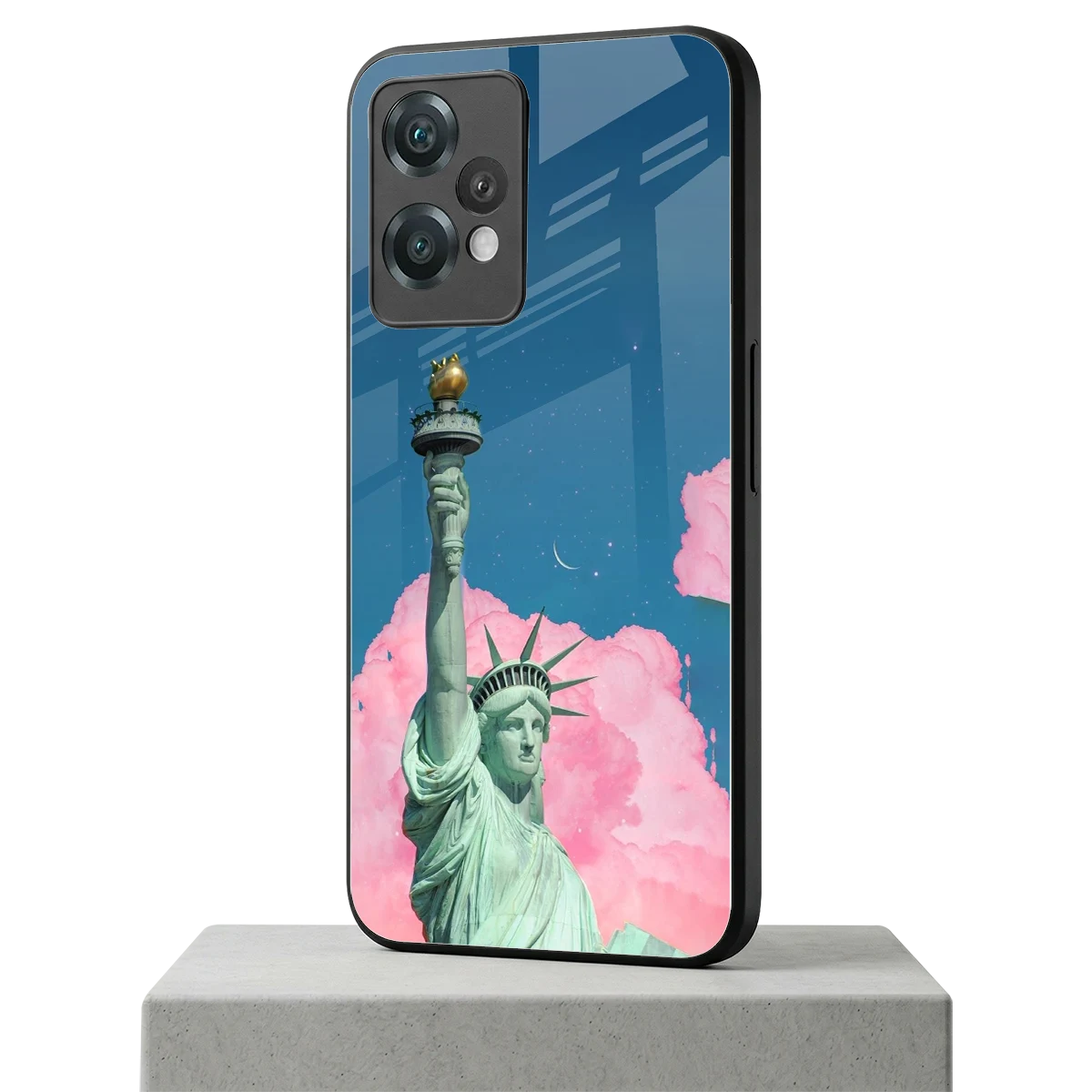 Dreamy Freedom oneplus nord ce 2 lite mobile cover | shockproof glass phone case