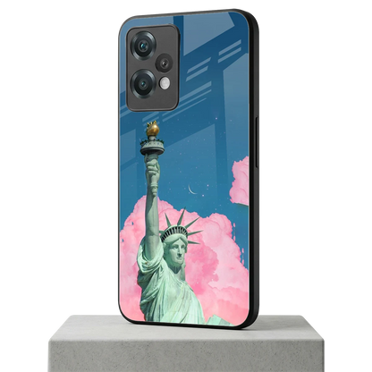 Dreamy Freedom oneplus nord ce 2 lite mobile cover | shockproof glass phone case