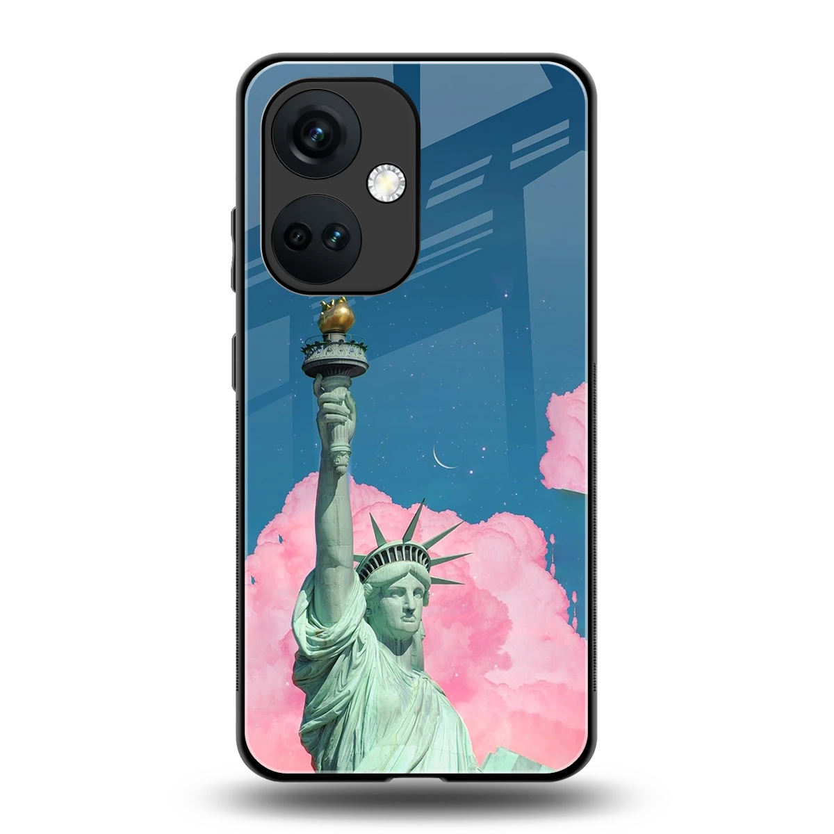 Dreamy Freedom back phone cover | glass case for oneplus nord ce 3